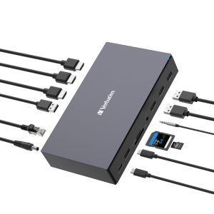 Verbatim USB-C Pro Docking Station 17 Port